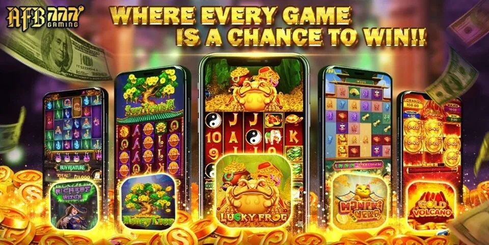 Mobile casino game collection